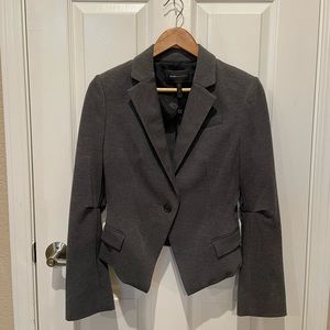 BCBGMaxAzria Gray Blazer (size: S)